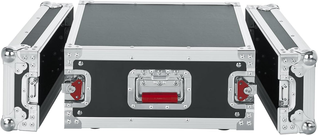 Gator Cases G-Tour Audio Road Rack with Heavy-Duty Tour Grade Hardware, 17' Rackable Depth, 4U (G-Tour 4U)