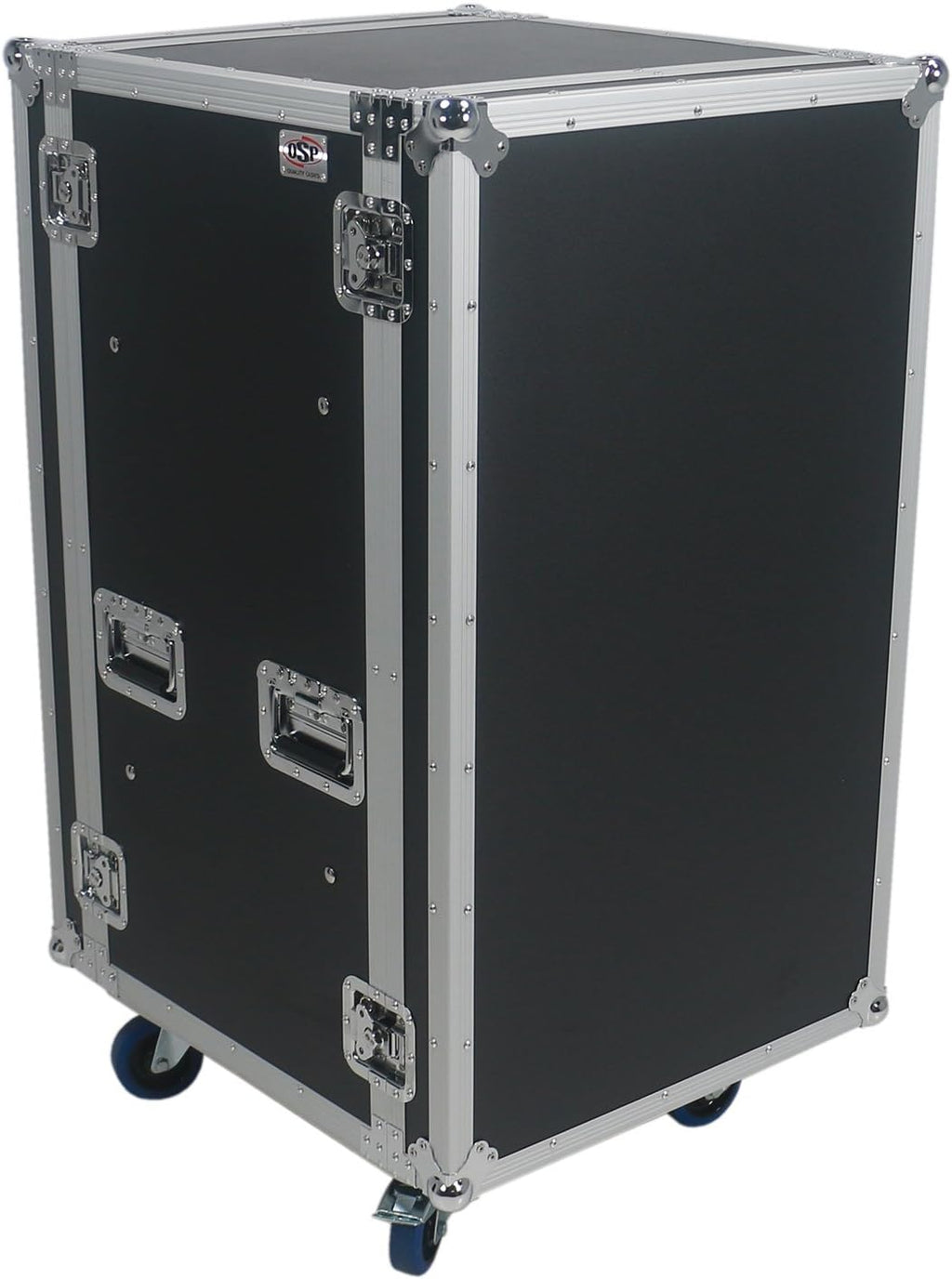 20 Space (20U) ATA Rack Amp Road Shock Mount Case (20' Deep) w/ Casters