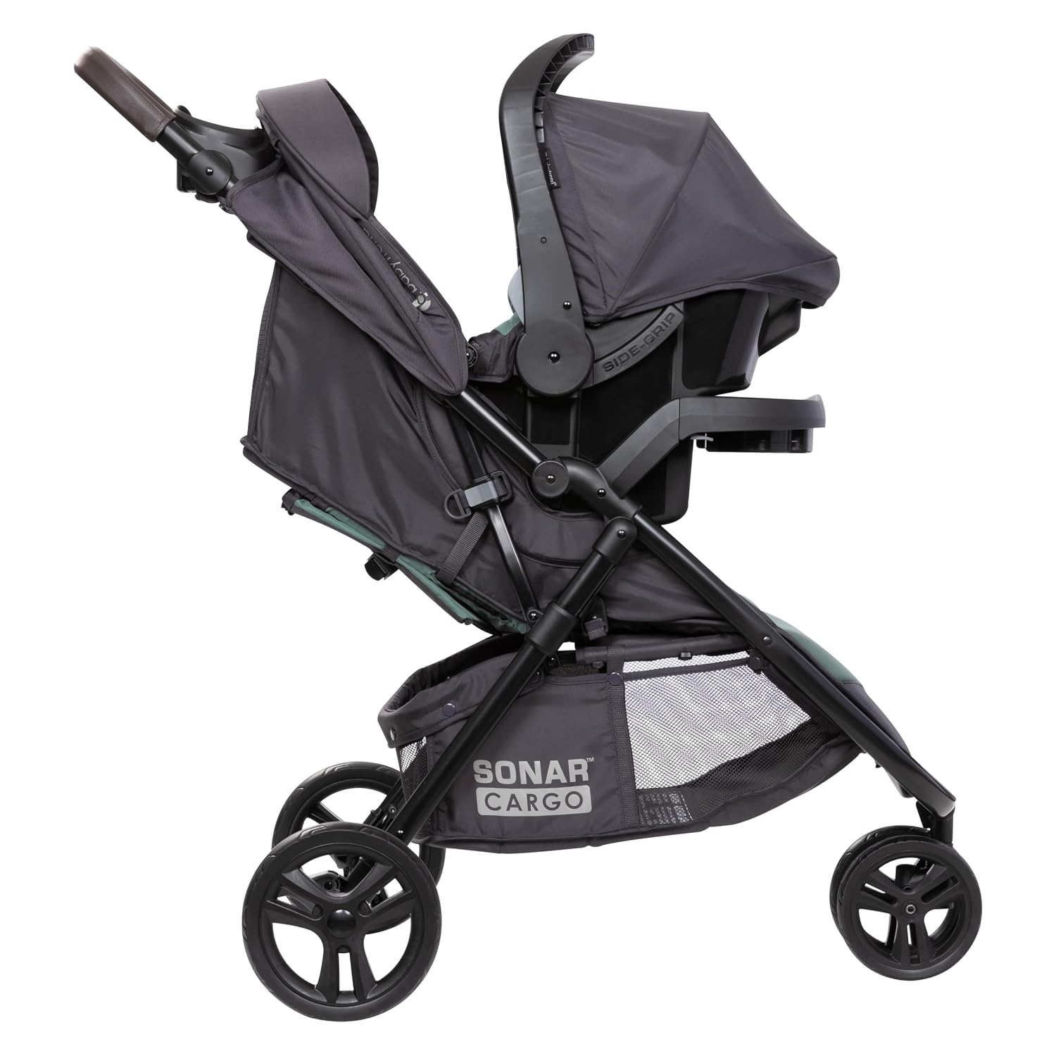 Baby Trend Sonar Cargo 3-Wheel Travel System, Desert Sage