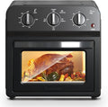 Family Size Air Fryer Toaster Oven Combo,360° Hot Air Circulation for Healthy Oil-Free Cooking, Multifunctional Convection Contertop Oven, Adjustable Time & Temp Control