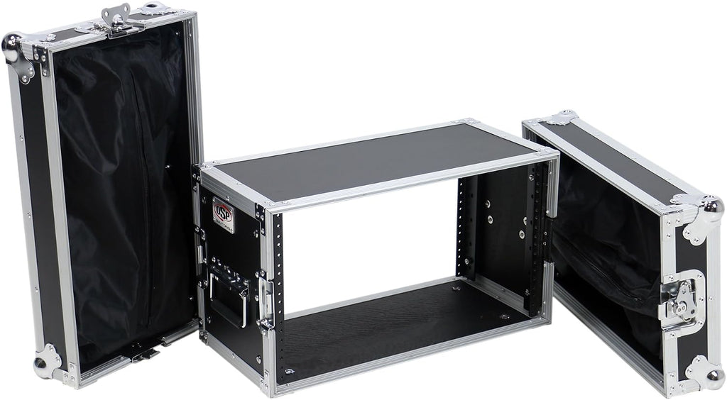 OSP Cases | ATA Road Case | 6-Space Effects Rack | 10' Deep | RC6U-10