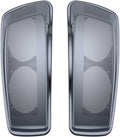 Advanblack Saddlebag Dual 6x9 Speaker lids, Audio Covers Fit for H-D Touring, Road Glide, Street Glide Special, Road King, 2014 2015 2016 2017 2018 2019 2020 2021 2022 2023