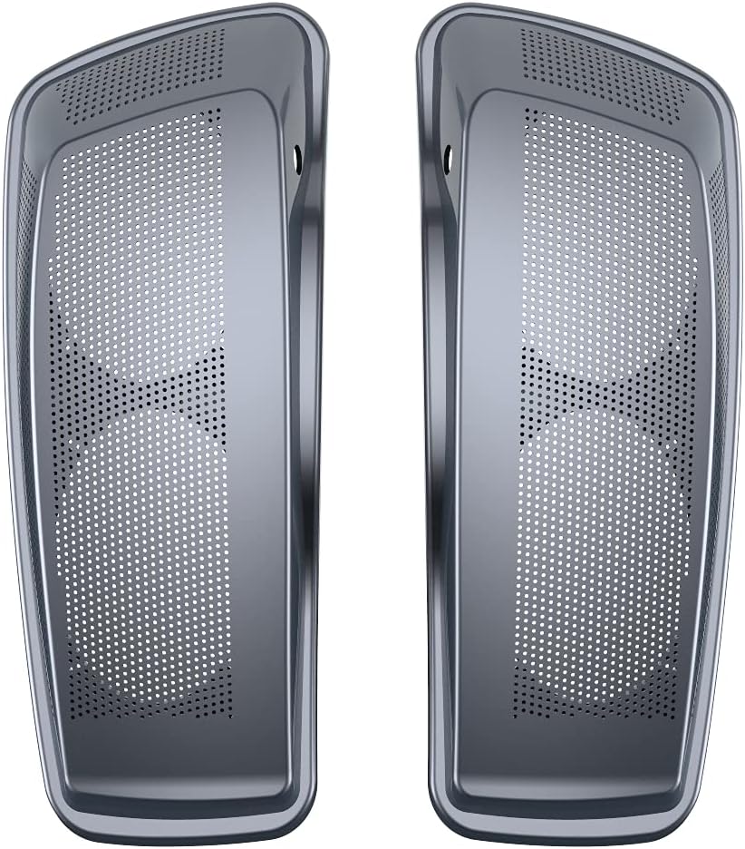 Advanblack Saddlebag Dual 6x9 Speaker lids, Audio Covers Fit for H-D Touring, Road Glide, Street Glide Special, Road King, 2014 2015 2016 2017 2018 2019 2020 2021 2022 2023