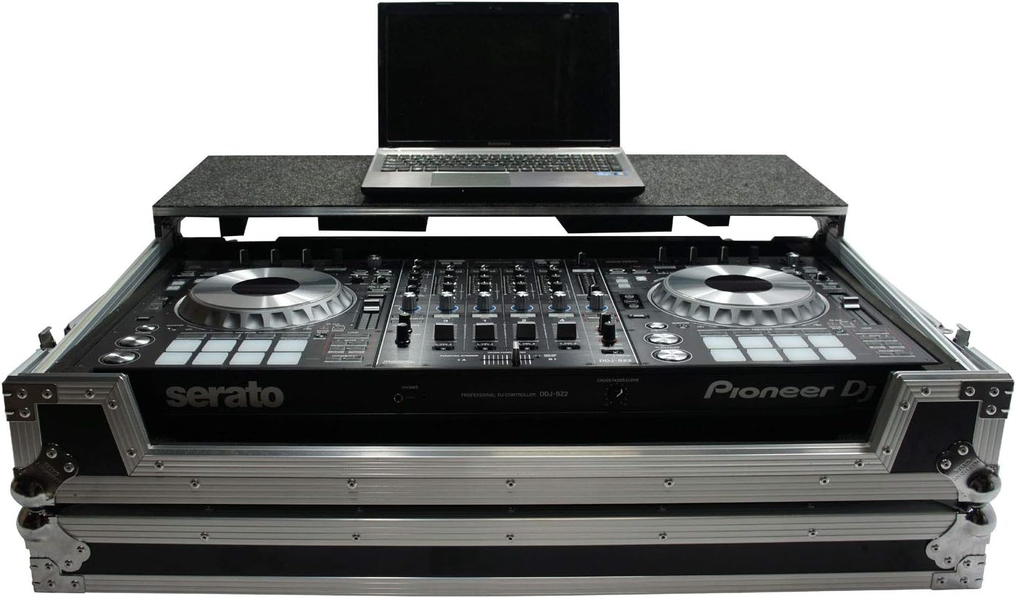 Harmony Audio HCDDJSZWLT Flight Glide Laptop Stand DJ Custom Case Compatible with Pioneer DDJ-RZ