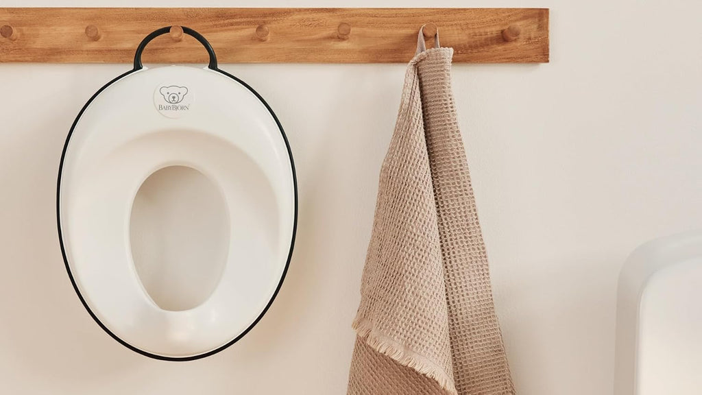 BABYBJORN Toilet Trainer - White/Black, 11.5x14x3.5 Inch (Pack of 6)