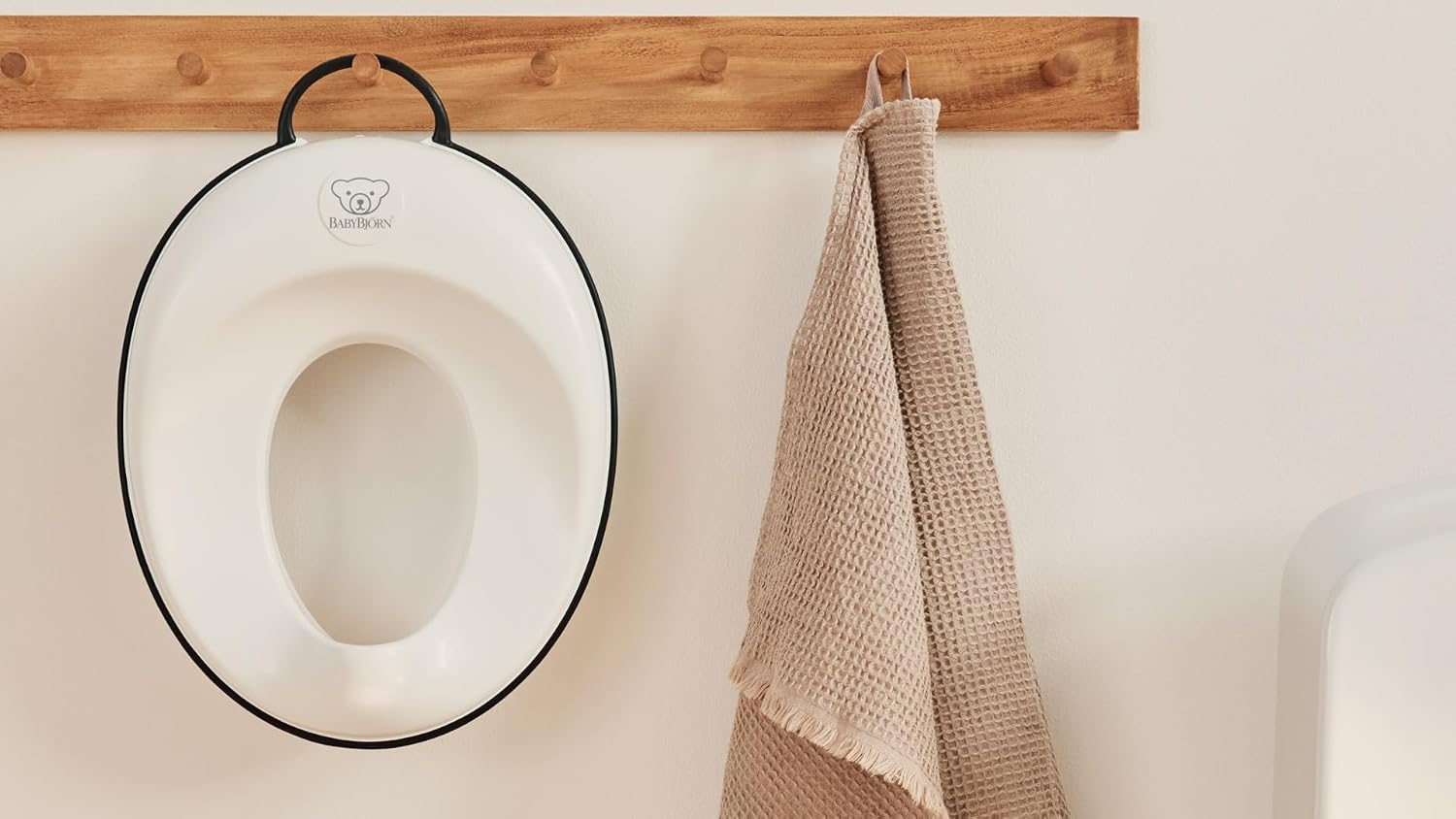 BABYBJORN Toilet Trainer - White/Black, 11.5x14x3.5 Inch (Pack of 6)