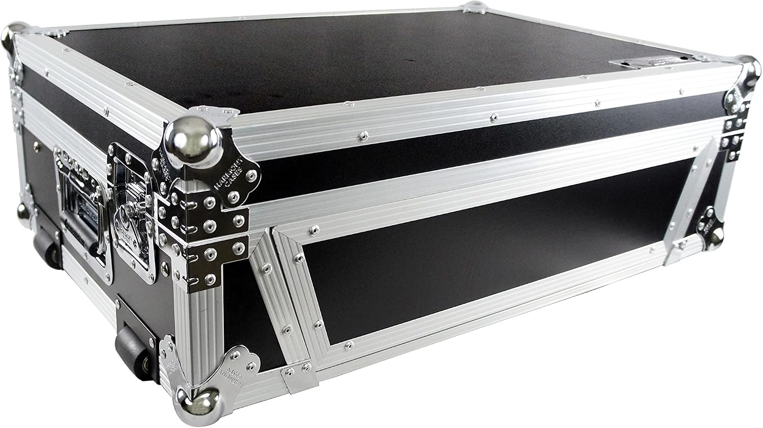 Harmony Audio Cases HCRNONE1UWLT Compatible With Rane One DJ Controller 1U Flight DJ Road Custom Case With Laptop Tray