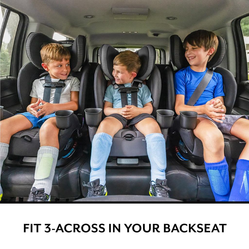 Evenflo All4Stages Slim 4-in-1 Convertible Car Seat (Baldwin Gray)