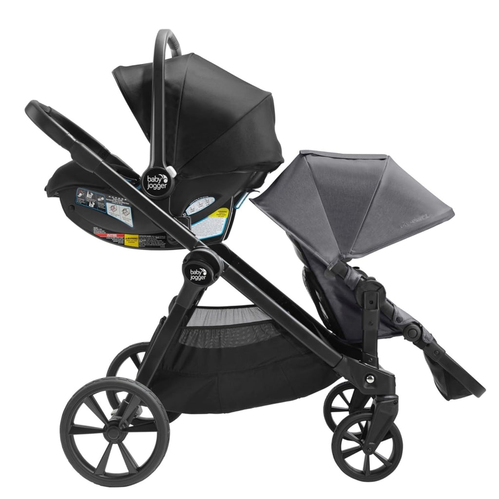 Baby Jogger® Second Seat Kit, Converts City Select 2 Stroller into a Double Stroller, Full Size Stroller Seat, Radiant Slate