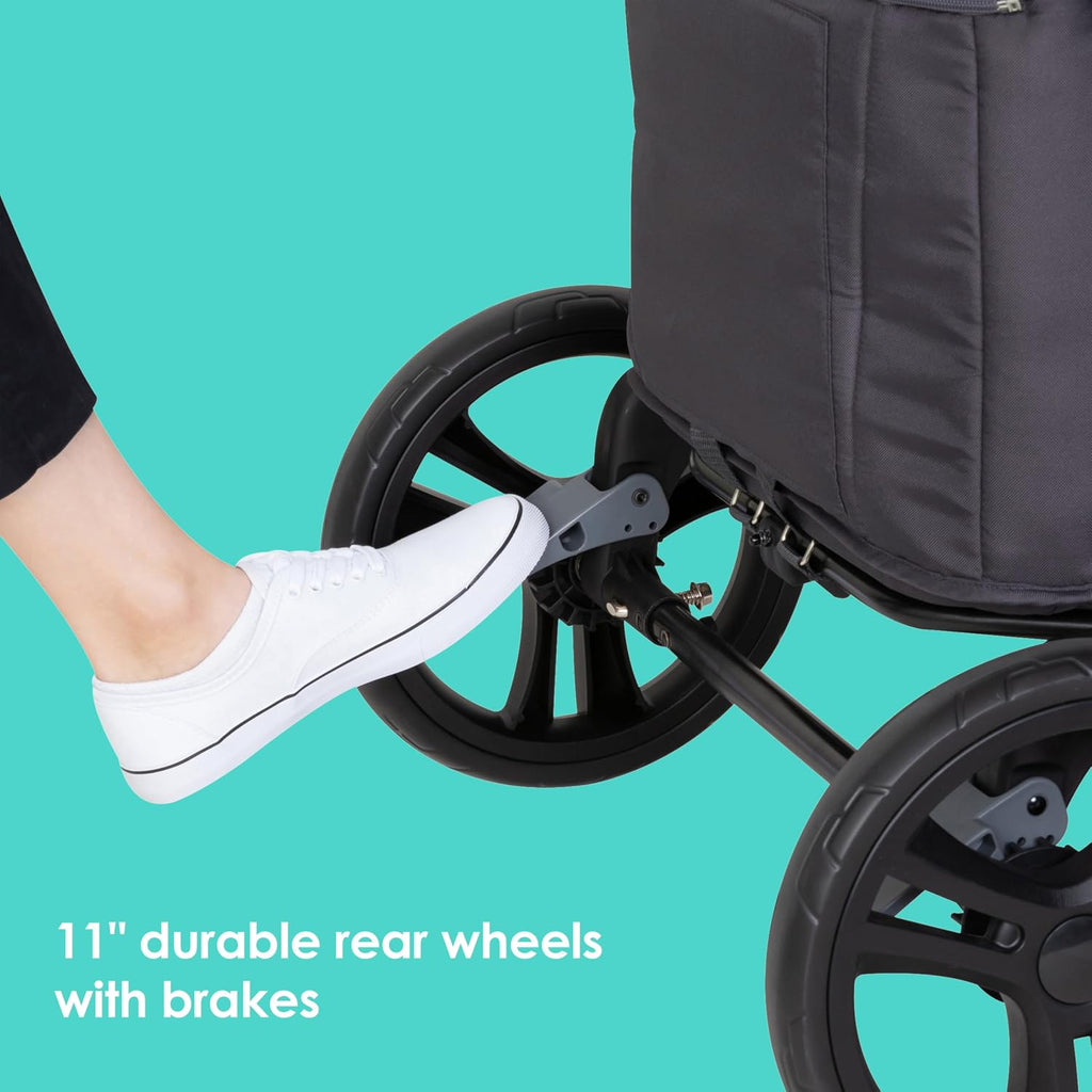 Baby Trend Navigator Plus 2-in-1 Stroller Wagon, Dash Plum