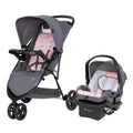 Baby Trend Venture 3-Wheel Stroller Travel System, Dash Pink