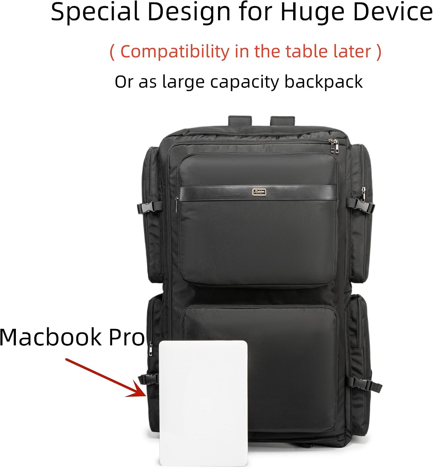 Rabjen DJ Backpack for Club Gigs, DJ Mixer Case Compatible with Pioneer DDJ-SR2, Pioneer DDJ-FLX6-GT, RANE ONE, and More Equipment