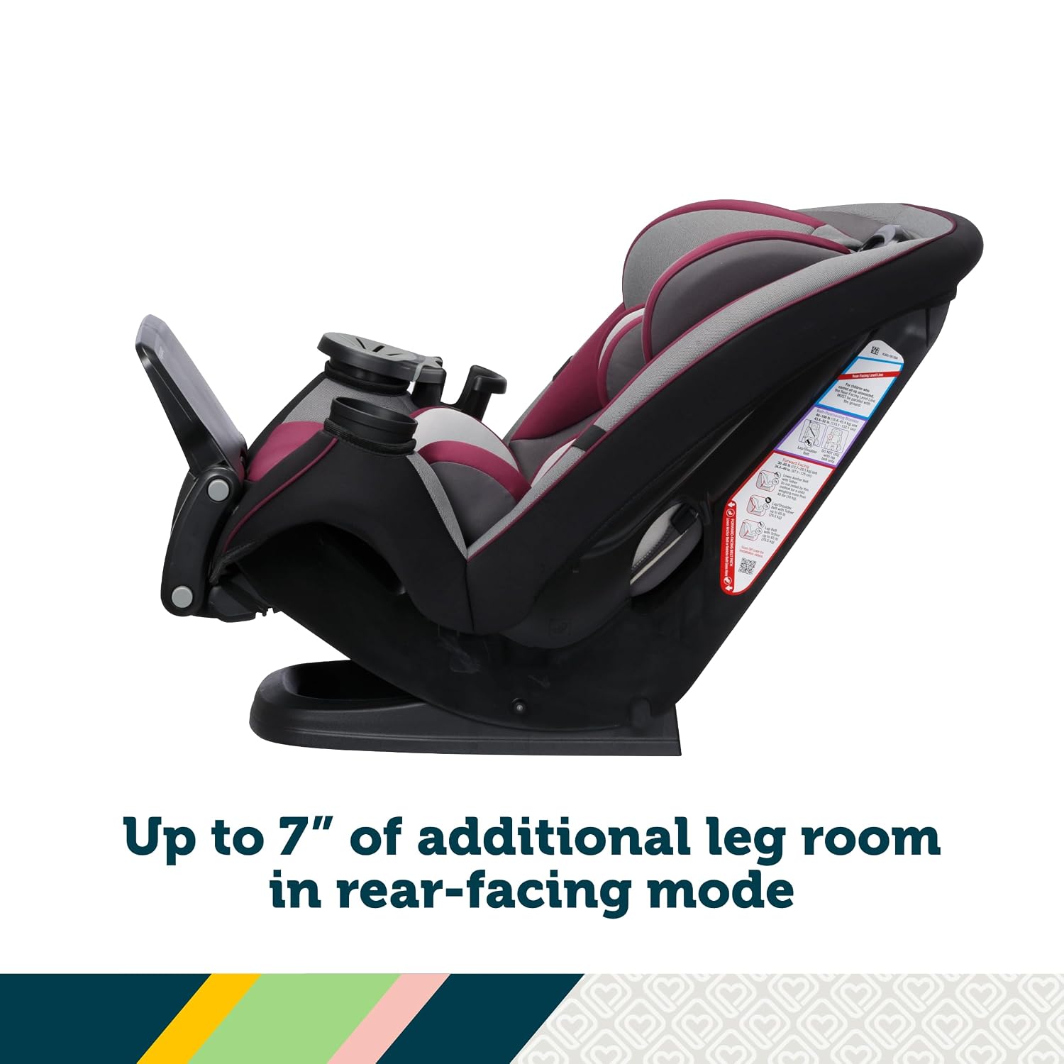 Safety 1st Grow and Go Extend 'n Ride LX All-in-One Convertible Car Seat, Black Pepper