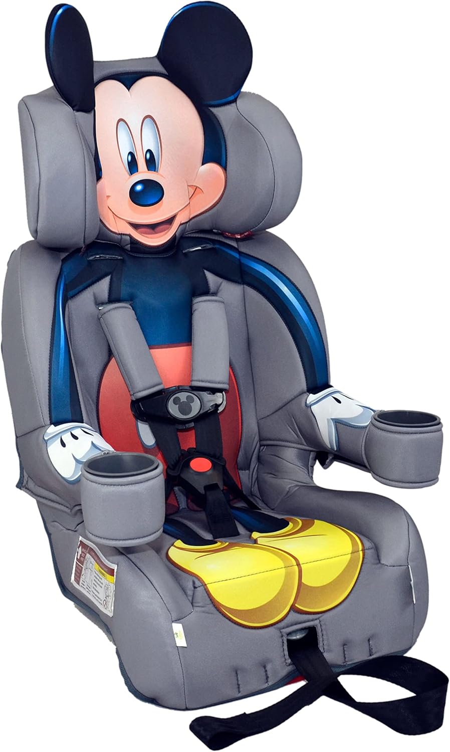 KidsEmbrace 2-in-1 Car Seat | Forward-Facing Harness (26.5–65 lbs) & Booster Mode (40–100 lbs) | Latch | Premium Fit with Multi-Position Headrest, Harness & Recline