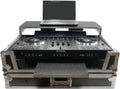 Harmony Audio HCNS7LTWFXTR Flight Glide Laptop Stand Combo DJ Case Compatible with Numark NS7 III