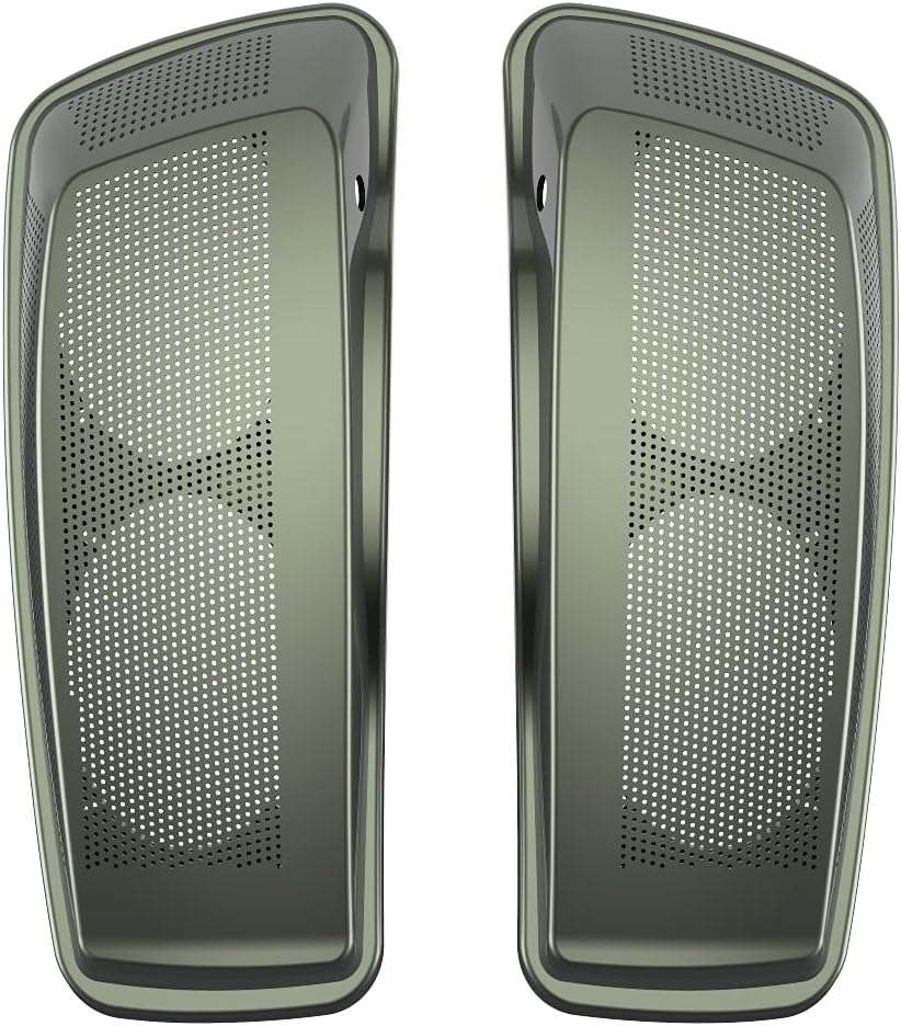 Advanblack Saddlebag Dual 6x9 Speaker lids, Audio Covers Fit for H-D Touring, Road Glide, Street Glide Special, Road King, 2014 2015 2016 2017 2018 2019 2020 2021 2022 2023