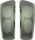 Advanblack Saddlebag Dual 6x9 Speaker lids, Audio Covers Fit for H-D Touring, Road Glide, Street Glide Special, Road King, 2014 2015 2016 2017 2018 2019 2020 2021 2022 2023