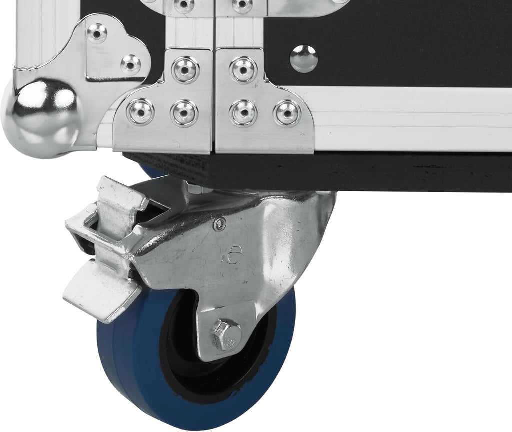 Gator Cases G-TOUR Audio Road Rack with Heavy-Duty Casters and Tour Grade Hardware; 17' Rackable Depth, 10U (G-TOUR 10U CAST)