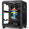 Creality K2 SE 3D Printer, Support Multicolor Printing Needs CFS, 500mm/s High-Speed Printing, Auto Leveling, Vibration Control, Compact Desktop Upgrate 3D Printer, Print Size 220x215x245mm