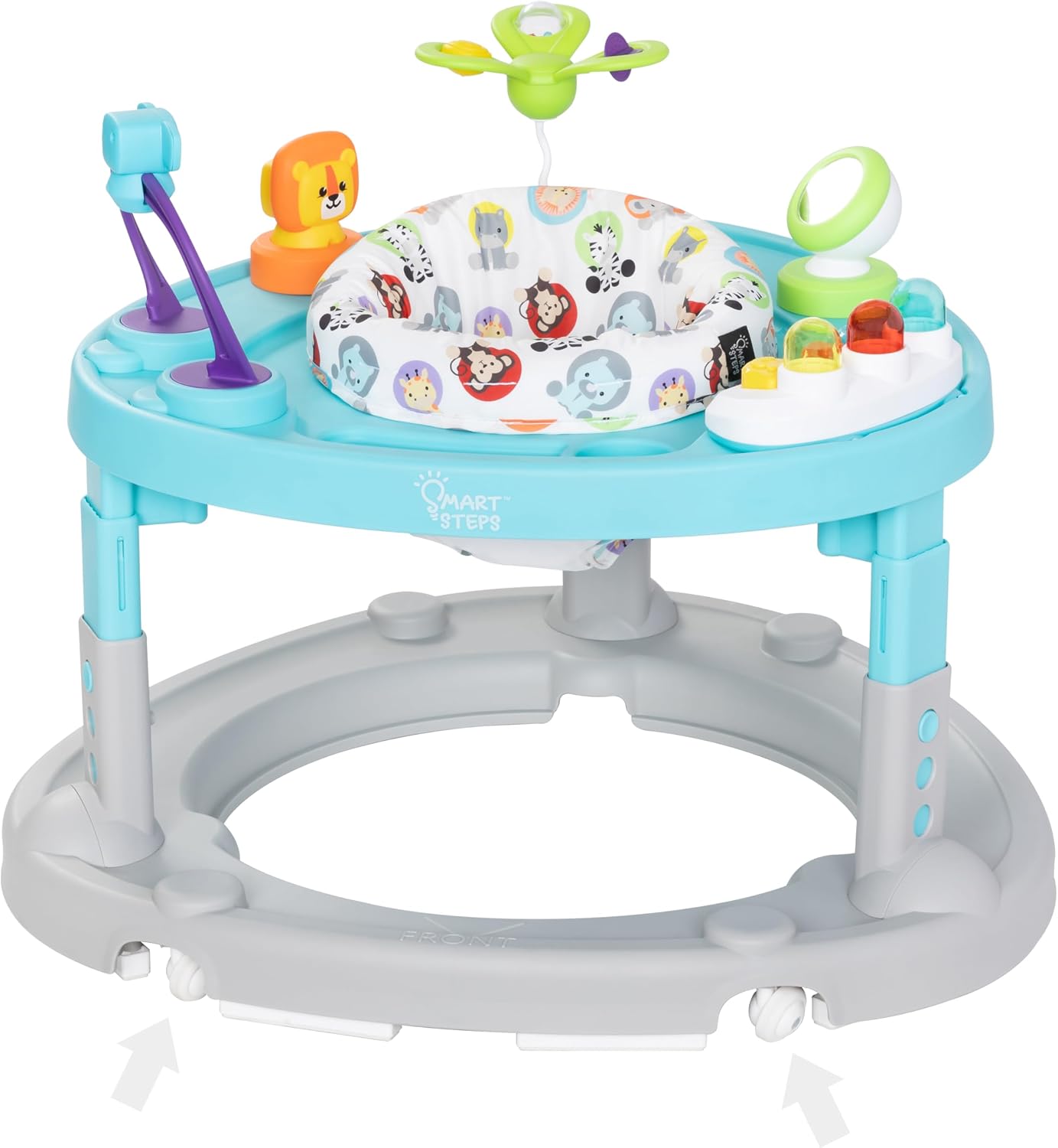 Smart Steps® Bounce N' Glide 3-in-1 Activity Center Walker, Jungle Life