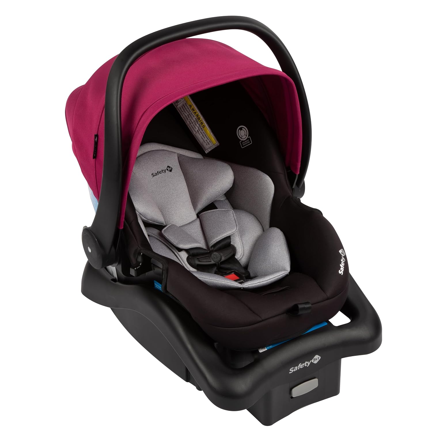 Safety 1st Grow and Go Flex 8-in-1 Travel System, Infant Car Seat Stroller Combo, Orchid Bloom
