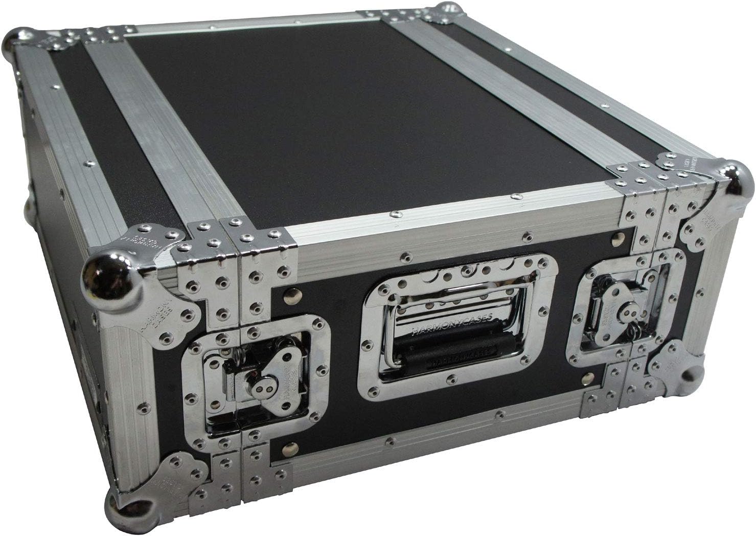 Harmony Audio Cases HC4UED Pro DJ Flight 4U FX Effect 16' Depth Road Vertical Case