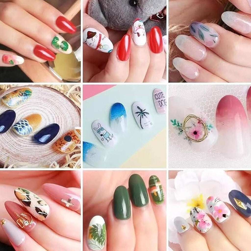 Nail Printer Nail Art Machine,Portable 3D Fingernail Printer Machine 2026 New,1000+ Designs,DIY Nail Printer Control Through Mobile App for Home Salon,Cute Girls Women Gift-English Instruction Manual