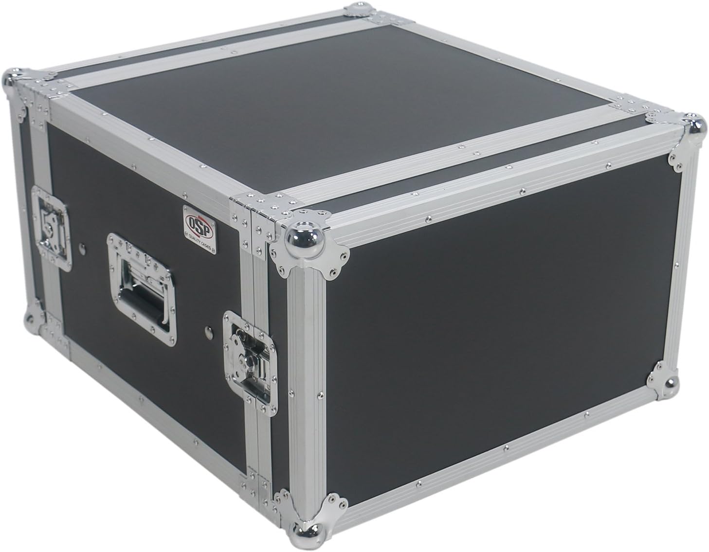 6 Space (6U) ATA Rack Amp Road Shock Mount Case (20' Deep)