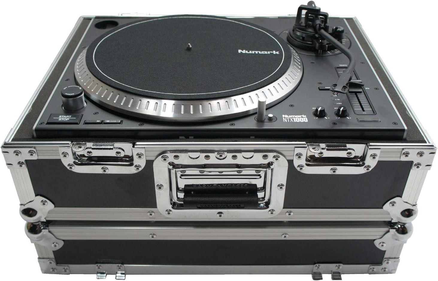 Harmony Audio HC1200BMKII-7 Compatible with Pioneer PLX500 Flight Foam DJ Turntable Custom Case