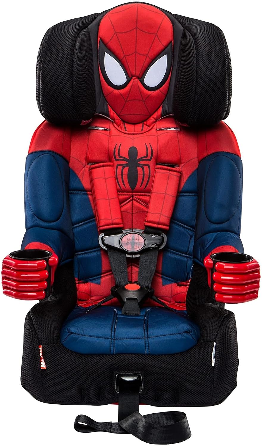 KidsEmbrace 2-in-1 Car Seat | Forward-Facing Harness (26.5–65 lbs) & Booster Mode (40–100 lbs) | Latch | Premium Fit with Multi-Position Headrest, Harness & Recline