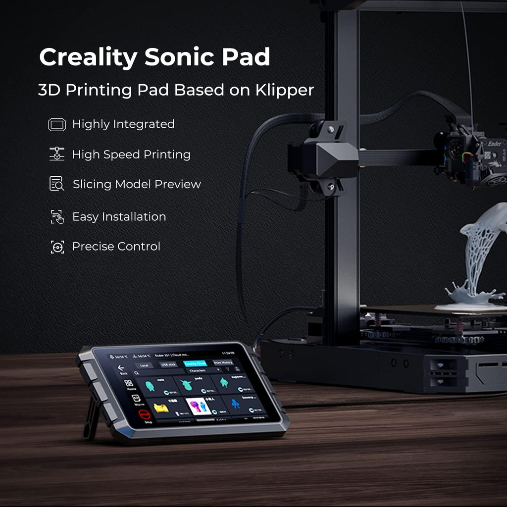 Creality Ender 3 V3 SE 3D Printer and Creality Sonic Pad Based on Klipper Firmware