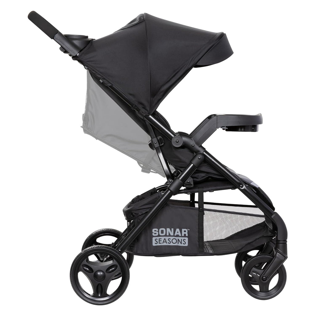 Baby Trend Passport Seasons Travel System with EZ-Lift™ Infant Car Seat, Journey Black