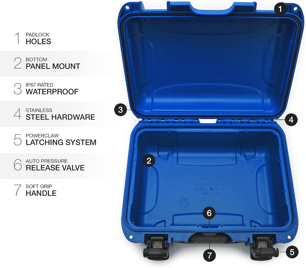 NANUK 915 Waterproof Hard Case - Blue (915-0008)