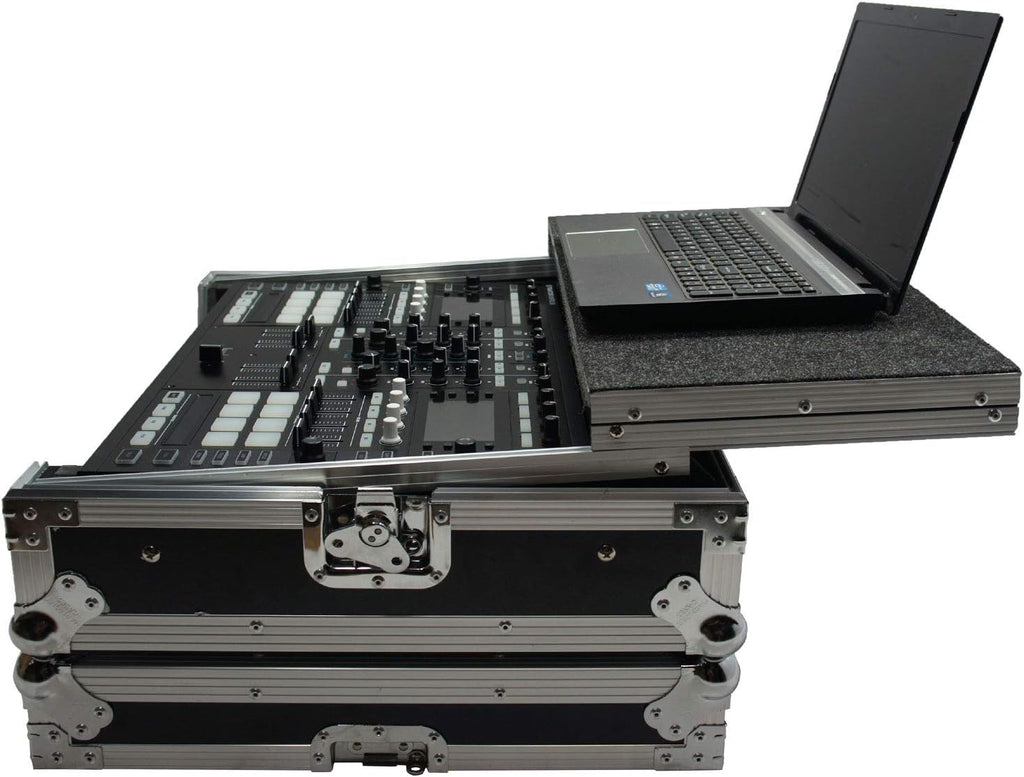 Harmony Audio HCTKS8LT Flight Glide Laptop Stand Custom Case Compatible with Traktor Kontrol S8