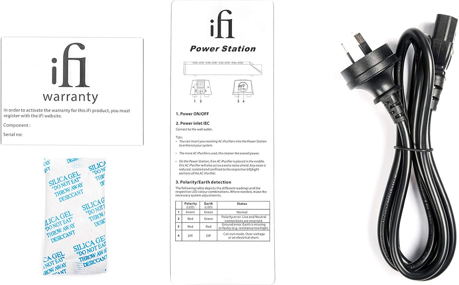 iFi Power Station Active Power Conditioner Mains Bar/Power Strip/Surge Protector - Home Audio Entertainment Upgrade