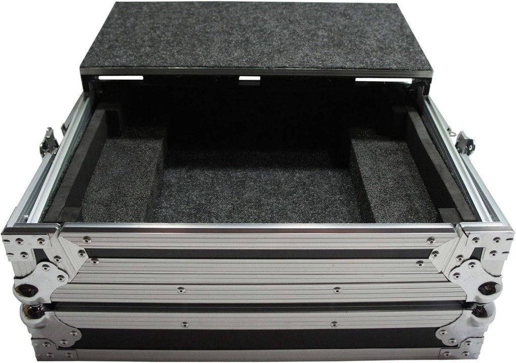 Harmony Audio HCDNMC6000LT Flight Glide Laptop Stand DJ Case Compatible with Denon DN-MC6000 MKII