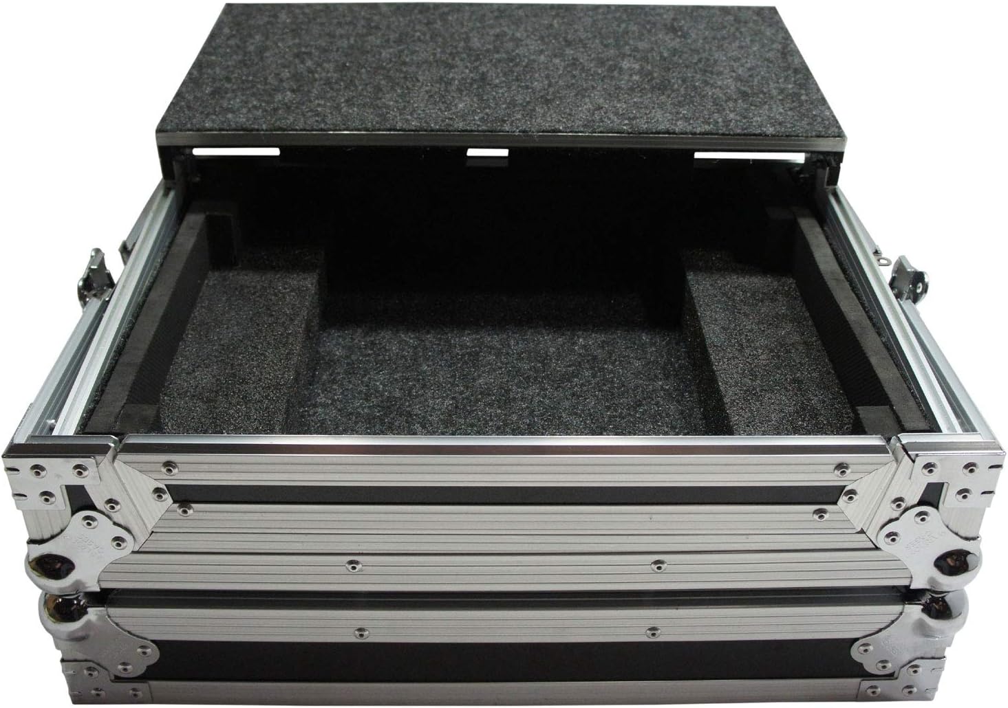Harmony Audio HCDNMC6000LT Flight Glide Laptop Stand DJ Case Compatible with Denon DN-MC6000 MKII