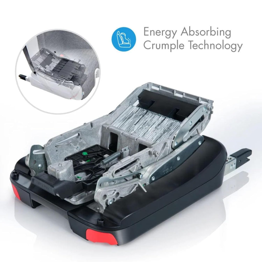 Clek Foonf Convertible Car Seat with Rigid Latch System, Crumple Zone Safety System, Adjustable Headrest, Reclining Design, Anti-Rebound Bar & Flame Retardant-Free (Vintage Ziip)