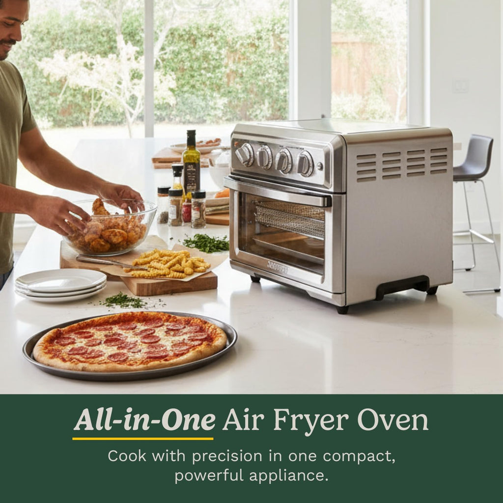 1800 Watt Stainless Steel Air Fryer/Convection Toaster Oven