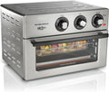 Hamilton Beach Toaster Oven Air Fryer Combo, Includes Bake, Broil, and Toast, Fits 12' Pizza, 1800 Watts, 6 Cooking Modes, Stainless Steel