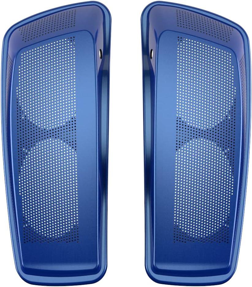 Advanblack Saddlebag Dual 6x9 Speaker lids, Audio Covers Fit for H-D Touring, Road Glide, Street Glide Special, Road King, 2014 2015 2016 2017 2018 2019 2020 2021 2022 2023