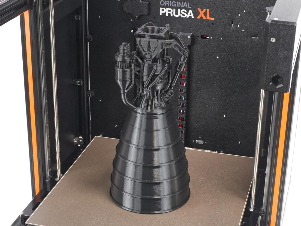 Original Prusa XL Assembled 2-toolhead 3D Printer, Large-Scale CoreXY 3D Printer, Assembled and Tested, Build Volume of 14.17×14.17×14.17 in, 2 Independent toolheads, Multi-Material Experience