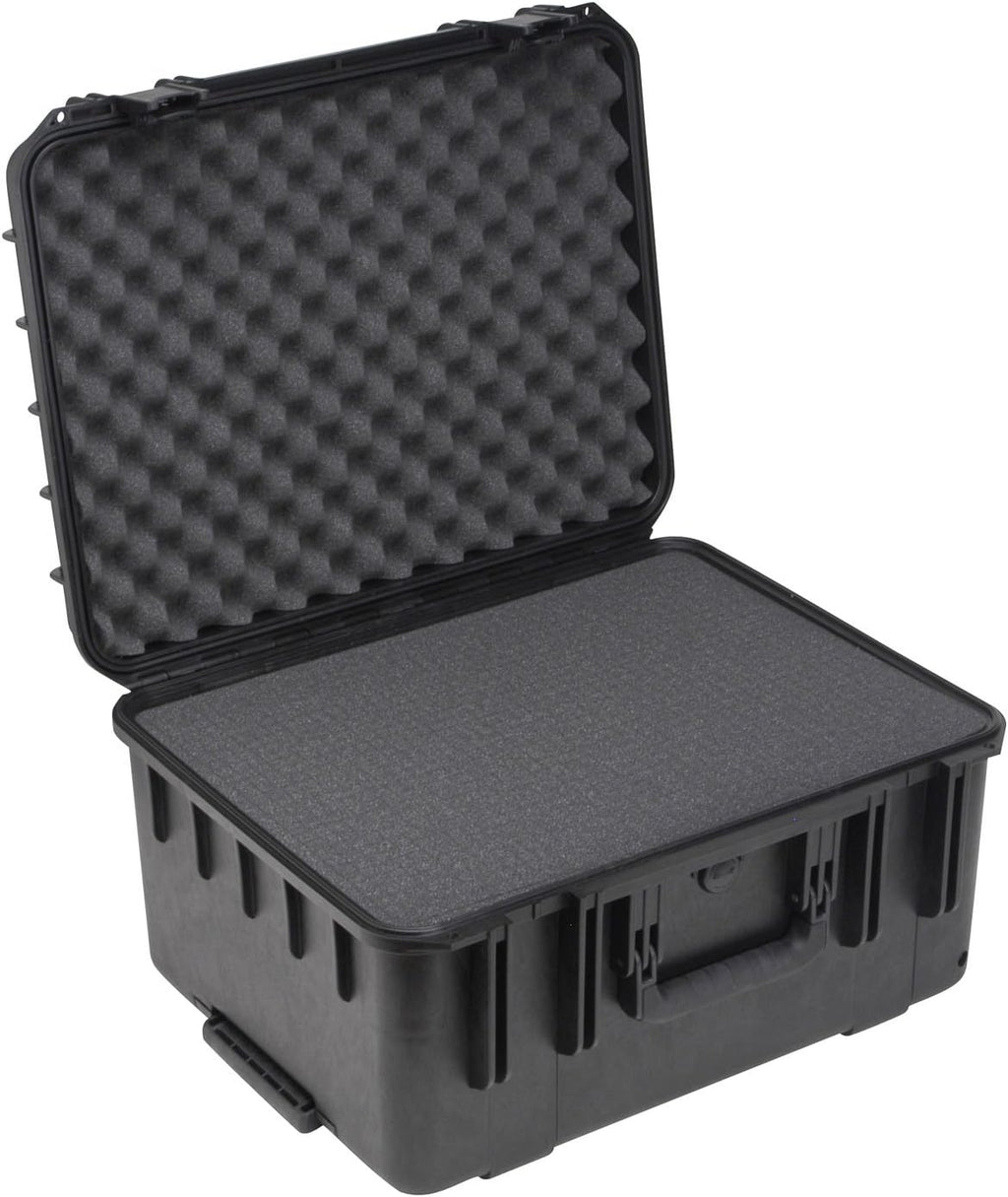 SKB 3I-2015-10BC Case,W/Foam,20-1/2' L,15-1/2' W,Black