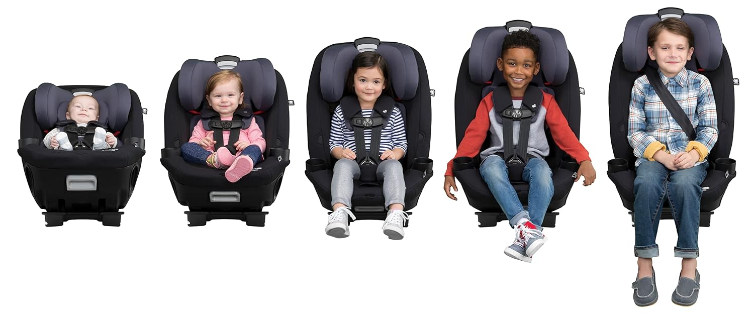 Maxi-Cosi Magellan LiftFit 5-in-1 Convertible Car Seat (5-100 lbs) in Aegean Storm