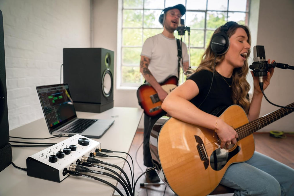 Blackstar Polar 4 - 4-channel 4-in/8-out USB-C Guitar Audio Interface w/ 4 Microphone Preamps and 2 Headphone Outputs