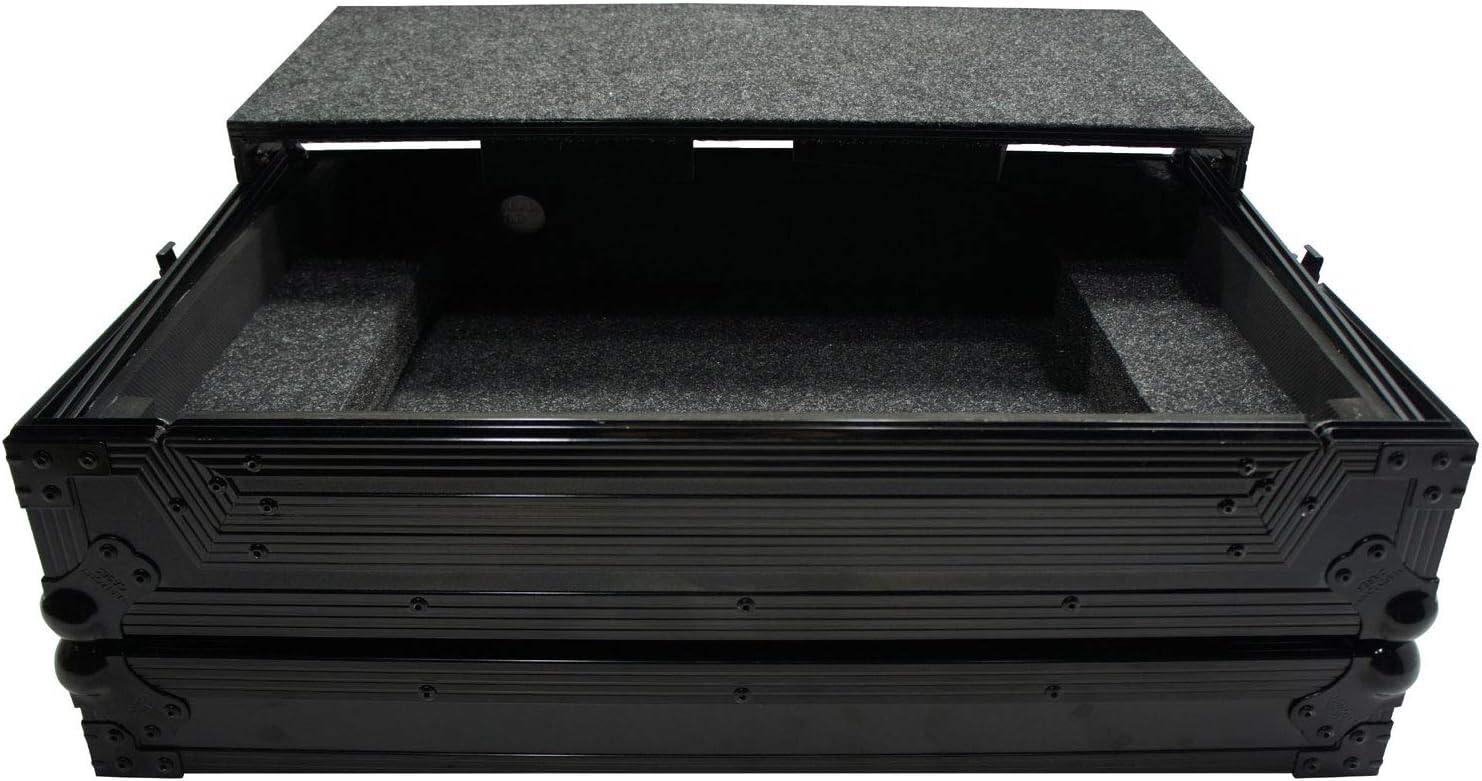 Harmony Audio HCDDJSXLTBK Flight Glide Laptop Stand Tray DJ Custom Case Compatible with Pioneer DDJ-SX