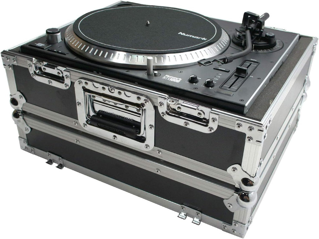 Harmony Audio Cases HC1200BMKII Compatible with Technics 1200 Flight Foam Lined Turntable Custom Case