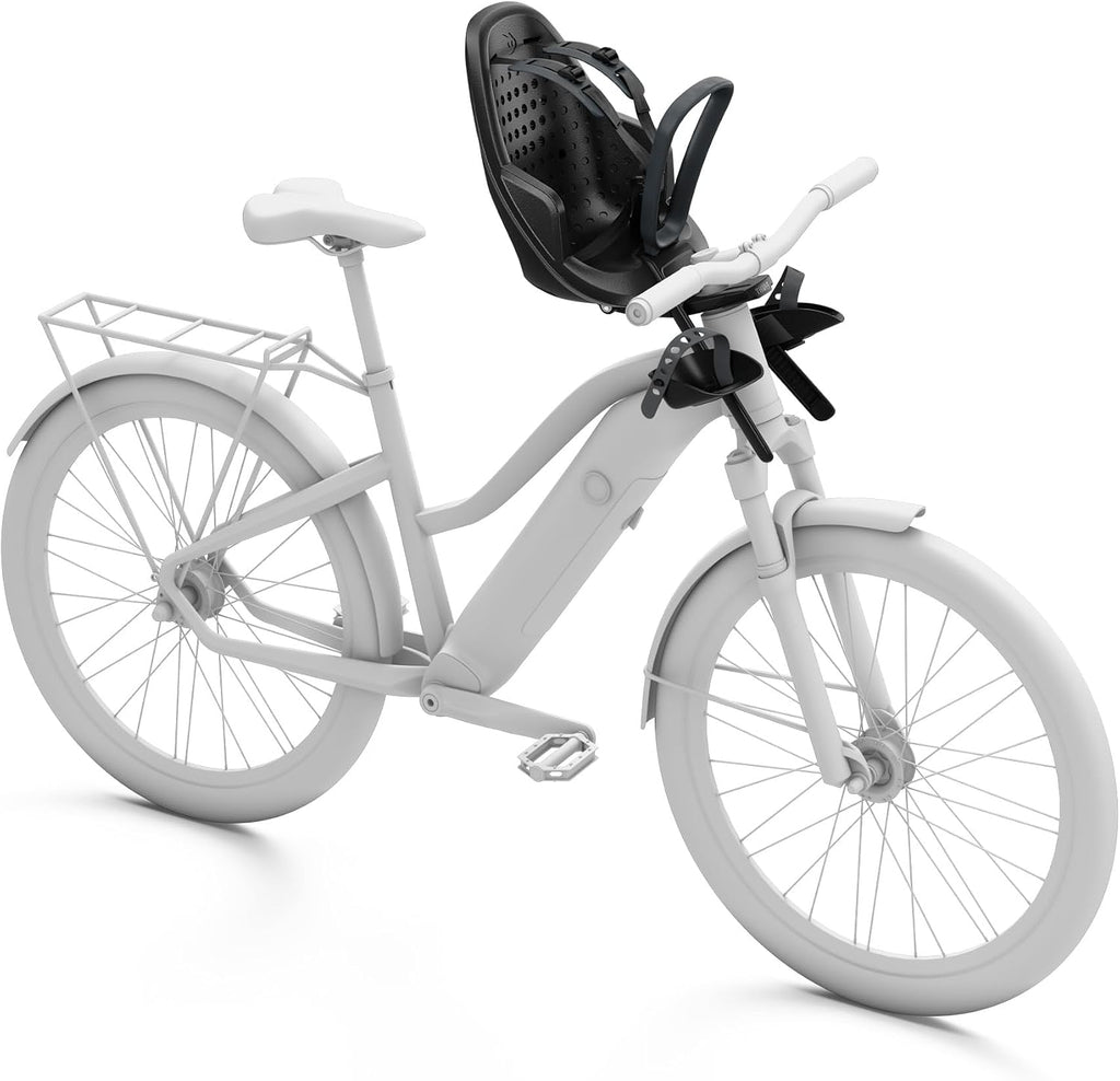 Thule Yepp 2 Mounted Child Bike seat, Adjustable footrests, 5-Point Harness and Easy to Mount Design