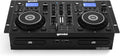 Gemini Sound CDM-4000BT: All-in-One DJ Standalone DJ CD Player & Mixer Combo with Bluetooth - Dual CD/USB for Home & Event Use, User-Friendly Controls with Jog Wheels and Pitch Control