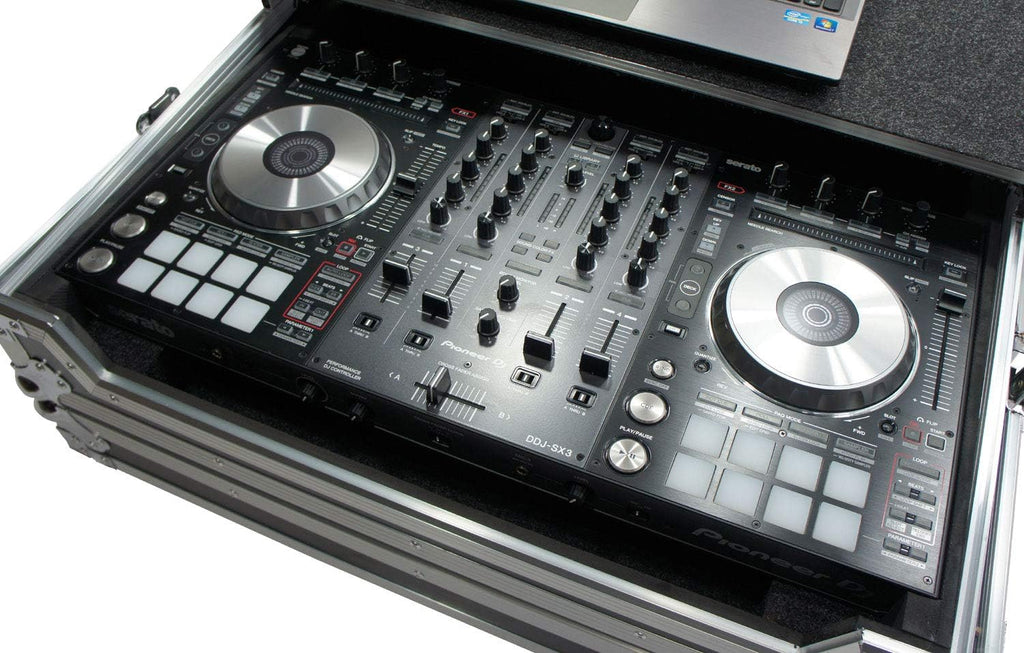 Harmony Audio HCDDJSXLT Flight Glide Laptop Stand Tray DJ Custom Case Compatible with Pioneer DDJ-SX2